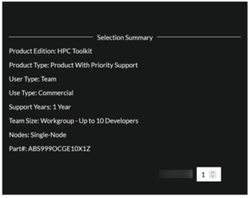 Intel oneAPI Purchase - Sample Purchase Summary.png (30 KB)